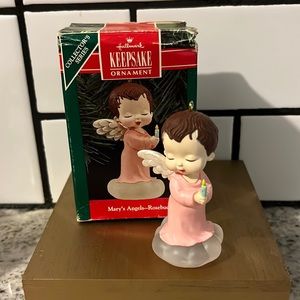 Hallmark ornament- Mary’s Angels - Rosebud